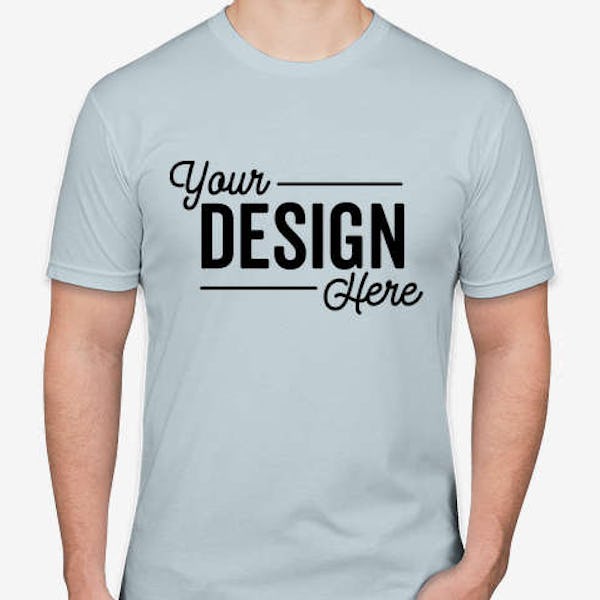 Next Level Jersey T-shirt - Light Blue