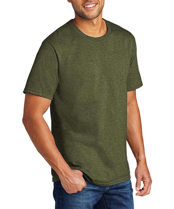 Port & Company Core Tri-Blend T-shirt - Military Green Heather 5 Port & Company Core Tri-Blend T-shirt - Military Green Heather