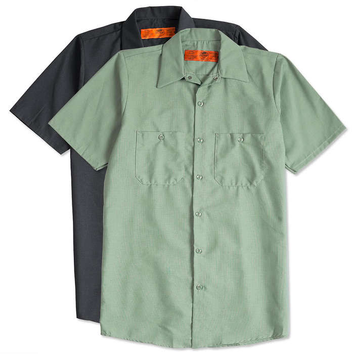 Red Kap Industrial Work Shirt - Petrol Blue