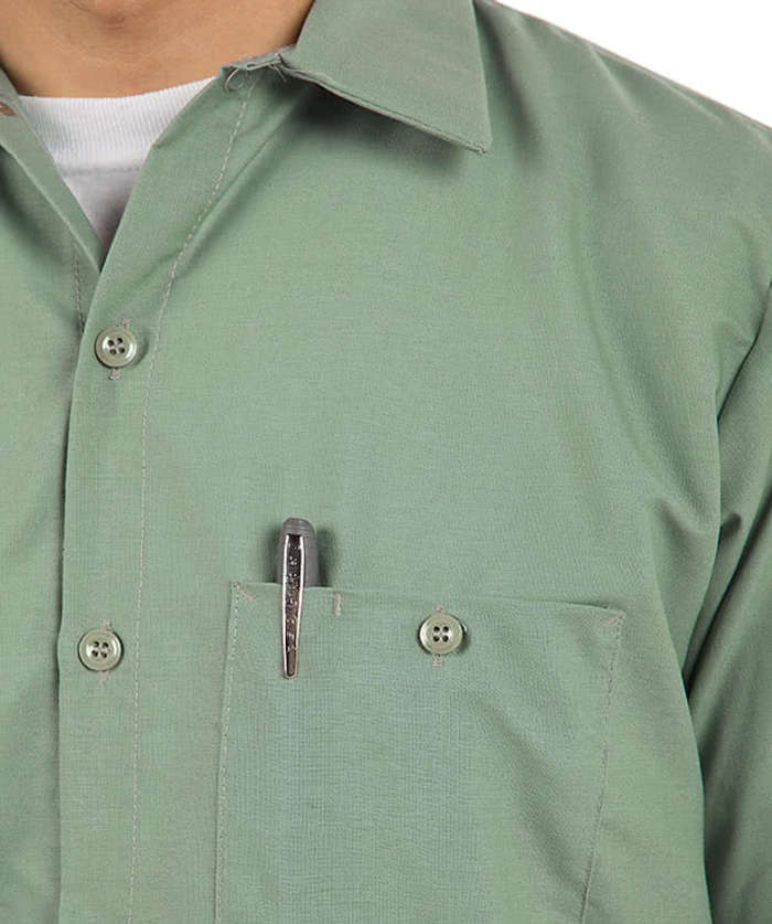 Red Kap Industrial Work Shirt - Petrol Blue 5 Red Kap Industrial Work Shirt - Petrol Blue
