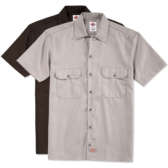 Dickies Twill Industrial Work Shirt - Black