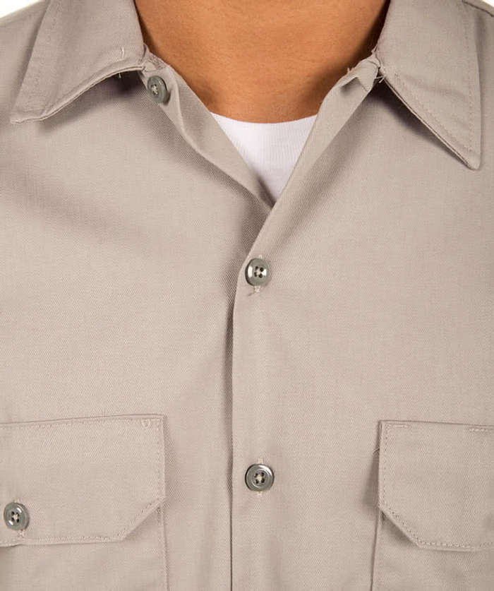 Dickies Twill Industrial Work Shirt - Black 5 Dickies Twill Industrial Work Shirt - Black
