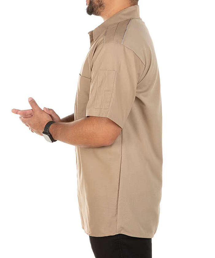 Red Kap Pro Airflow Work Shirt - Khaki 6 Red Kap Pro Airflow Work Shirt - Khaki