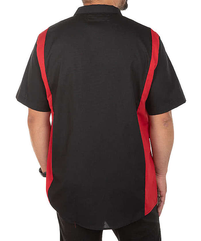 Dickies Colorblock Industrial Work Shirt - Black / Dark Charcoal 5 Dickies Colorblock Industrial Work Shirt - Black / Dark Charcoal