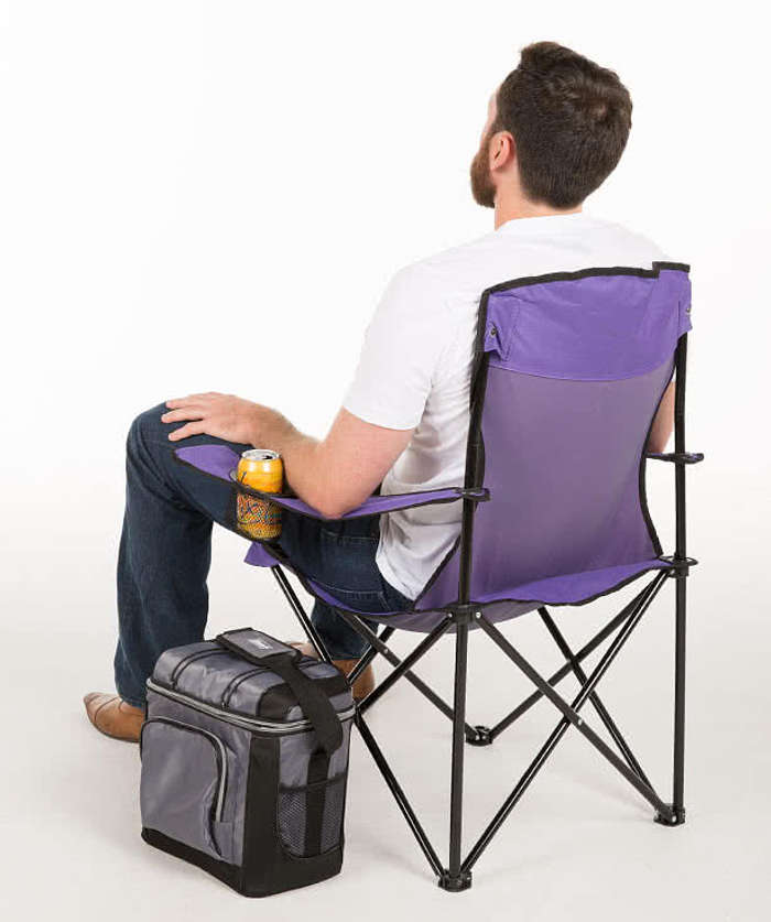Captain's Folding Chair - Black 3 Captain's Folding Chair - Black