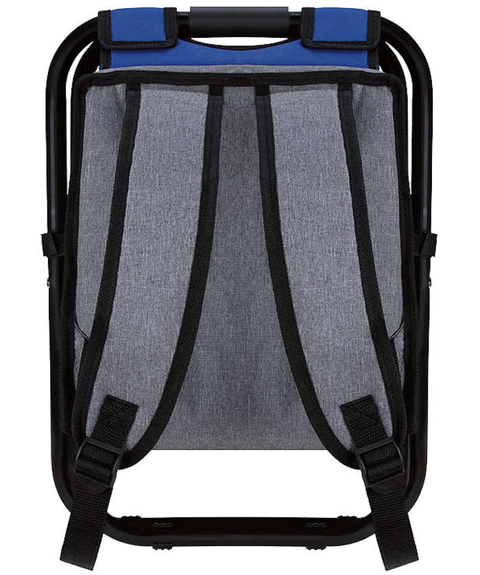 Full Color Koozie® Backpack Cooler Chair - Lime