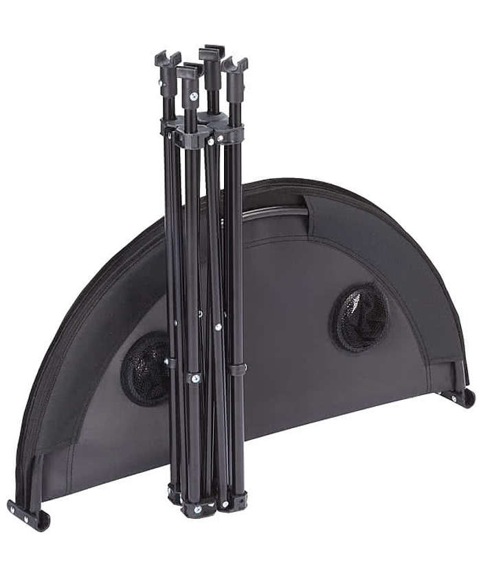 Game Day 4-Person Folding Table - Black 4 Game Day 4-Person Folding Table - Black