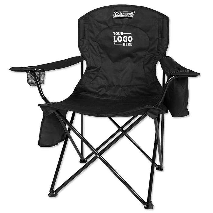 Coleman ® Oversized Cooler Quad Chair - Black