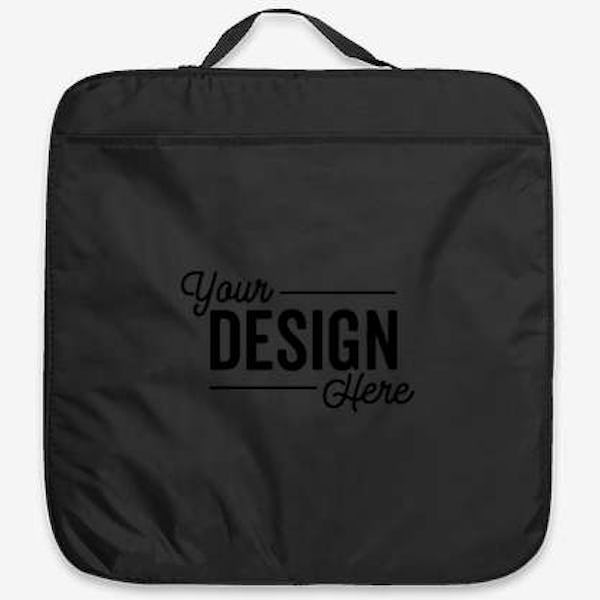 Soft Polyfoam Stadium Cushion - Black