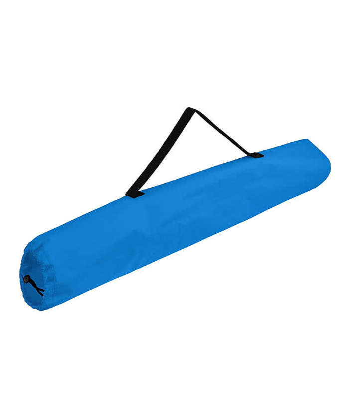 Full Color Recycled Folding Chair with Carrying Bag - Black