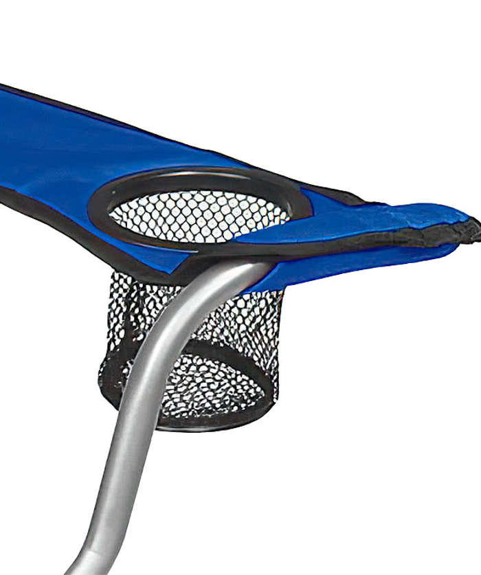 Mesh Folding Chair with Carrying Case - Black 4 Mesh Folding Chair with Carrying Case - Black
