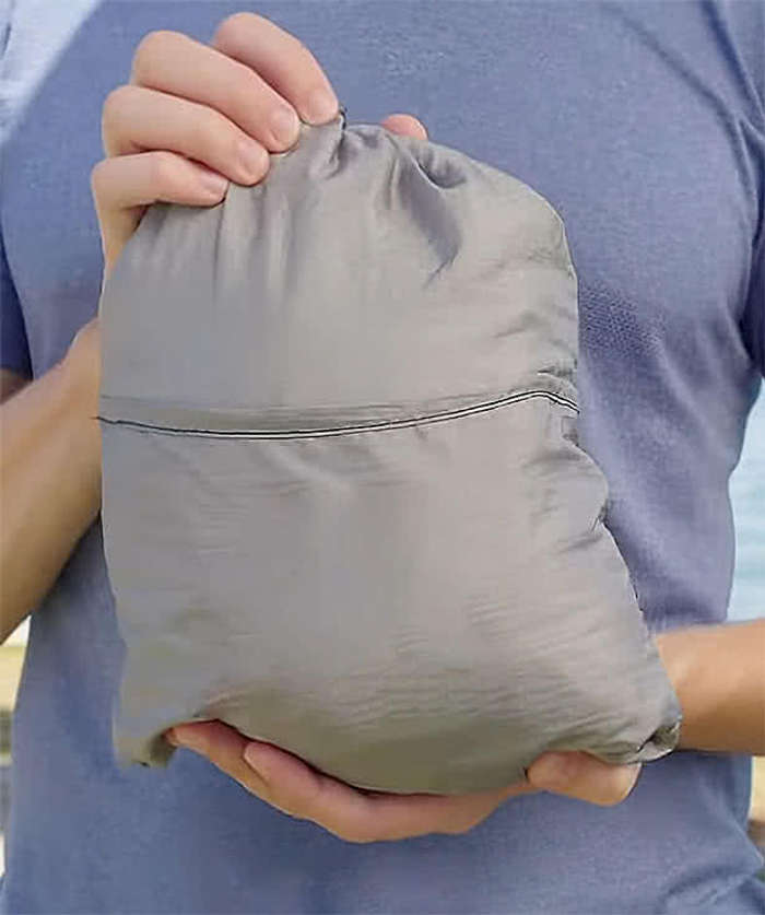 Daydreams Lightweight Pocket Hammock - Gray 5 Daydreams Lightweight Pocket Hammock - Gray