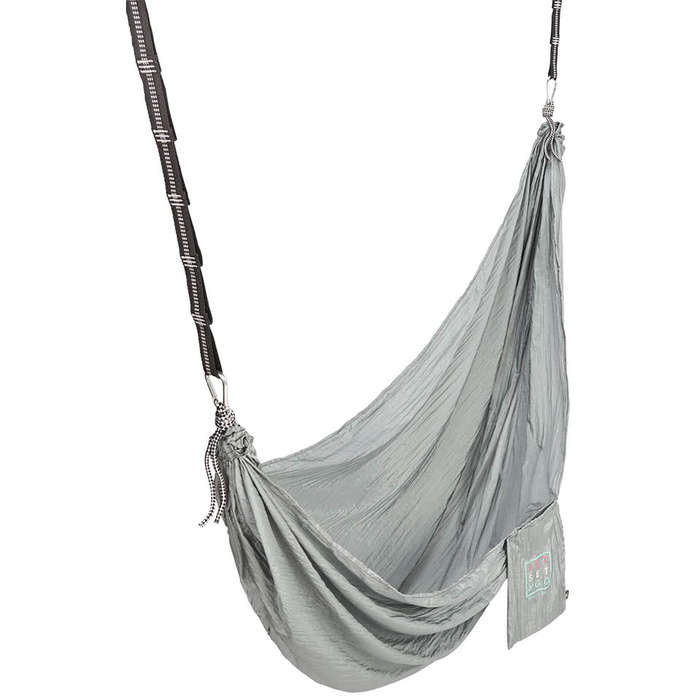 High Sierra Packable Hammock with Straps - Gray