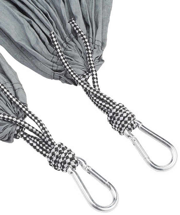 High Sierra Packable Hammock with Straps - Gray