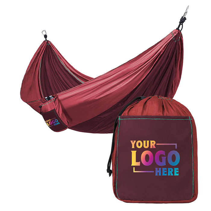 Sebago Packable Hammock with Pouch - Black / Seattle Grey