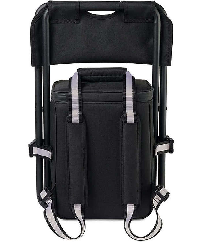 Full Color Cuisinart Folding Chair Backpack Cooler - Black