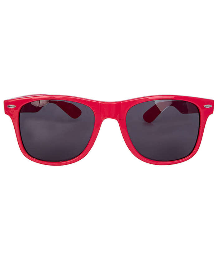 Solid Malibu Sunglasses - Frosted White