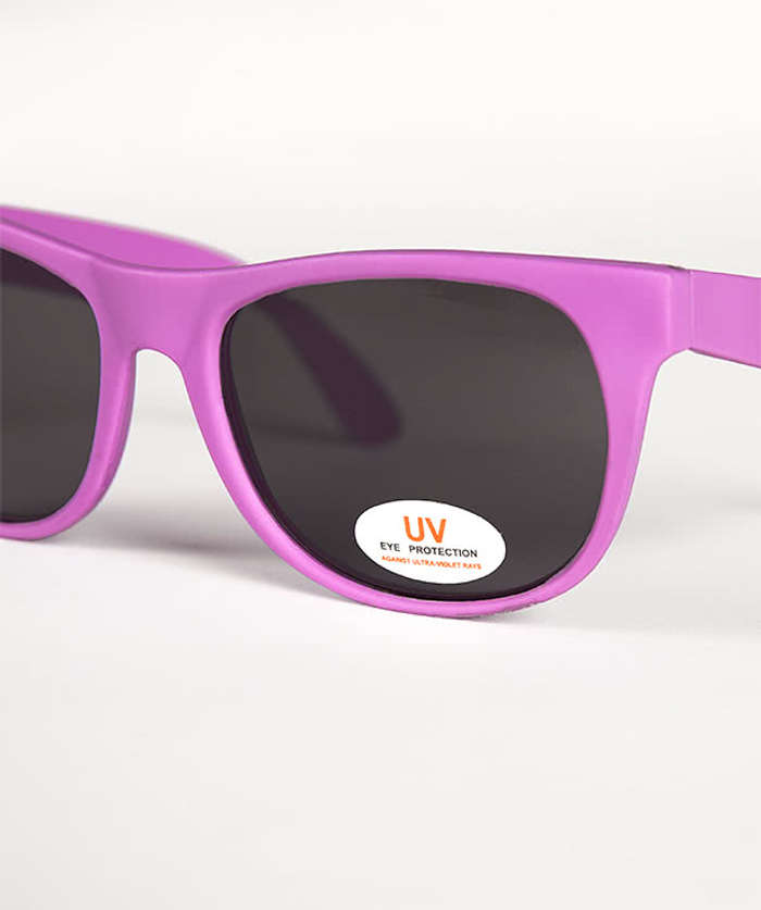 Solid Promotional Sunglasses - Red / Red