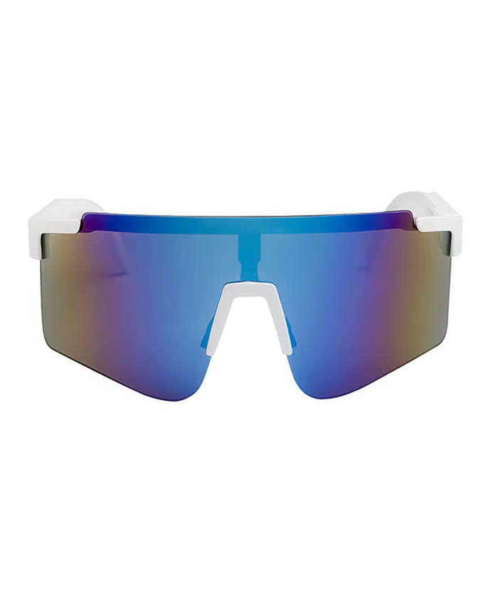Jagger Recycled Shield Sunglasses - Black With Black Lenses 3 Jagger Recycled Shield Sunglasses - Black With Black Lenses