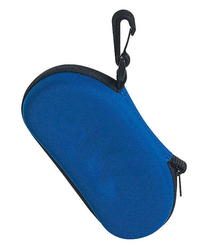 Sunglass Case with Clip - Black