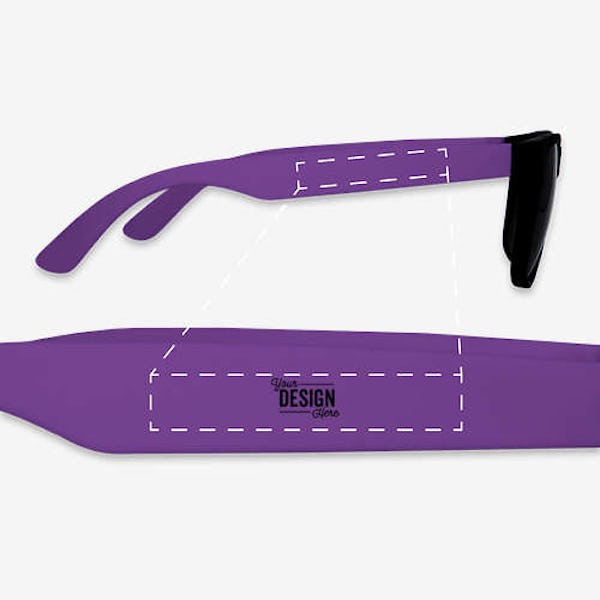 Youth Promotional Sunglasses - Purple