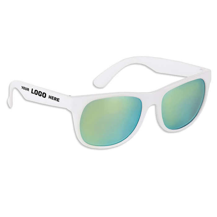 Promotional Mirrored Sunglasses - Silver Tint