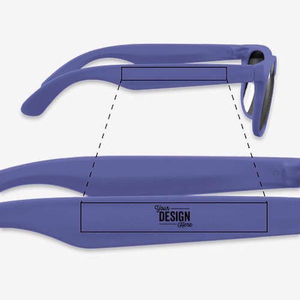 Color Changing Malibu Sunglasses - Blue