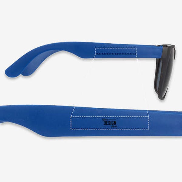 Retro Sunglasses - Blue