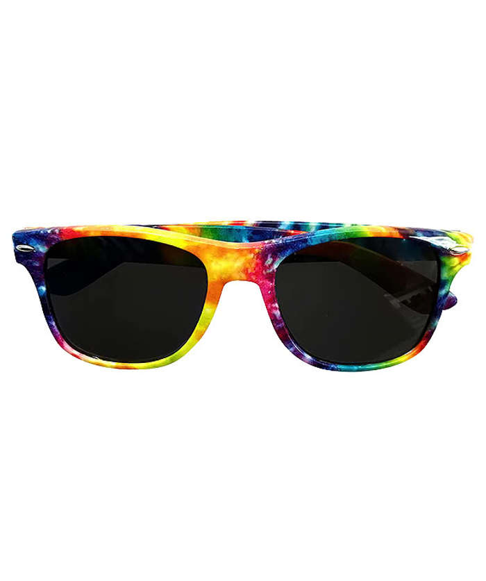 Tie-Dye Malibu Sunglasses - Rainbow 4 Tie-Dye Malibu Sunglasses - Rainbow
