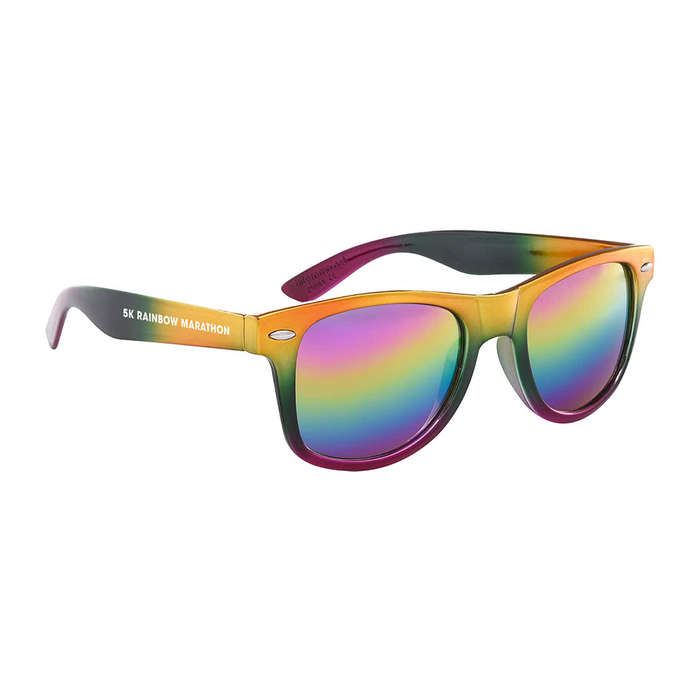 Rainbow Malibu Sunglasses - Rainbow