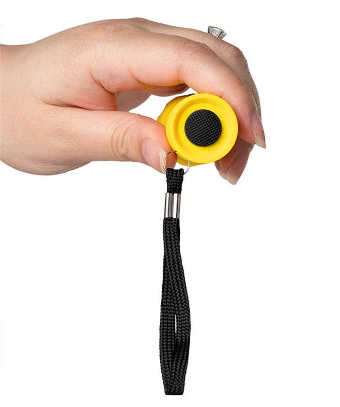 Rubberized LED Flashlight - Black