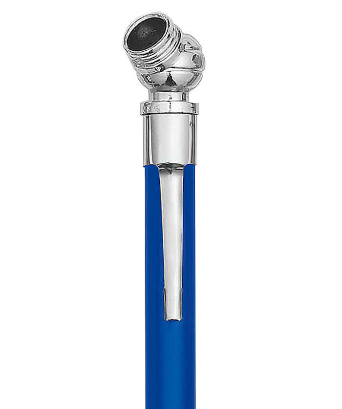 Aluminum Tire Gauge with Clip - Metallic Silver 4 Aluminum Tire Gauge with Clip - Metallic Silver