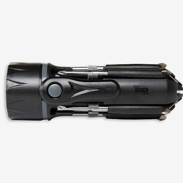 Spidey 8-In-1 Screwdriver Flashlight - Black