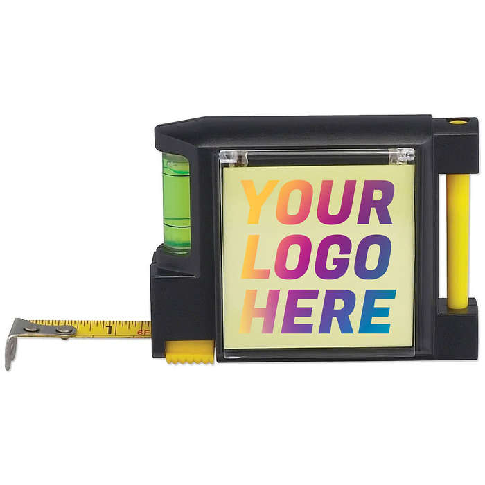 Combo Tape Measure and Level - Black
