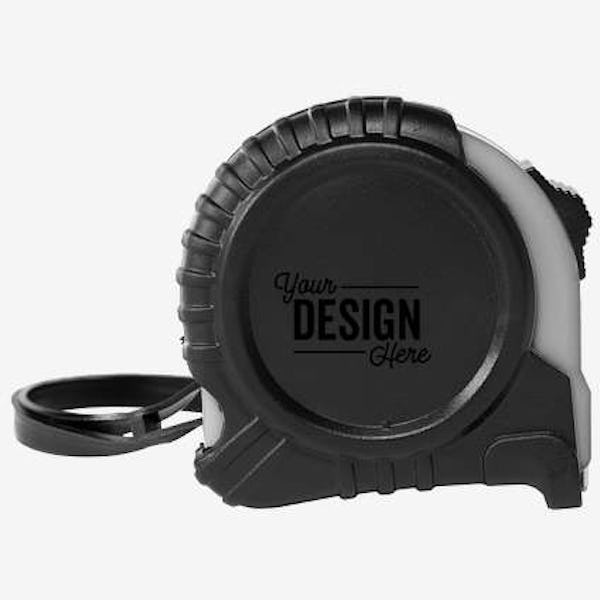 Journeyman Locking Tape Measure - Black w/ Silver Trim