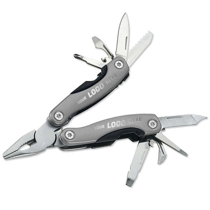 Laser Engraved Tonca 11-Function Multi-Tool - Silver