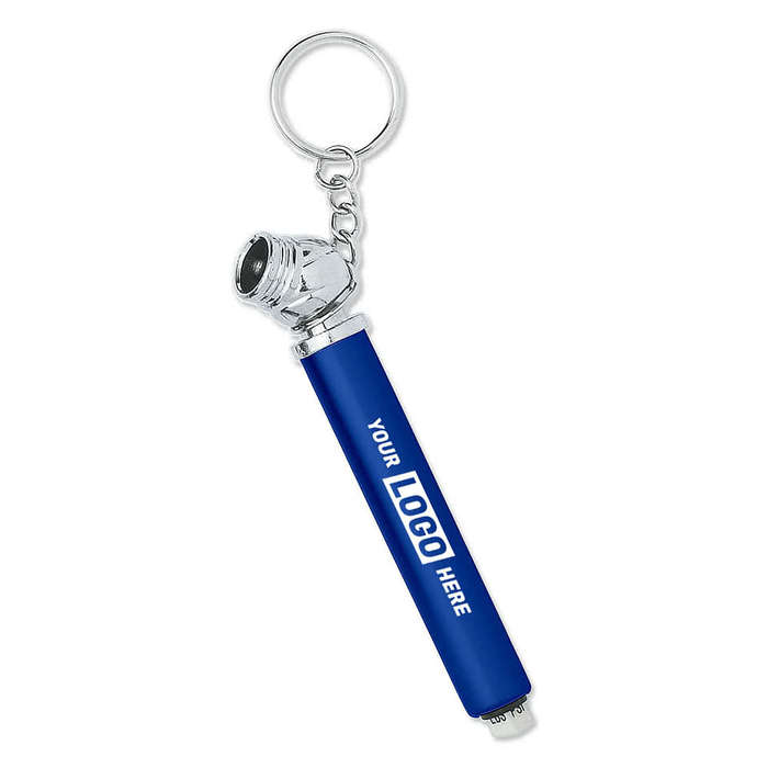 Mini Tire Gauge Keychain - Metallic Black