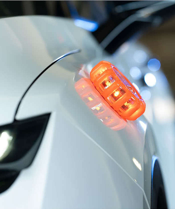 LED Road Flare - Orange 3 LED Road Flare - Orange