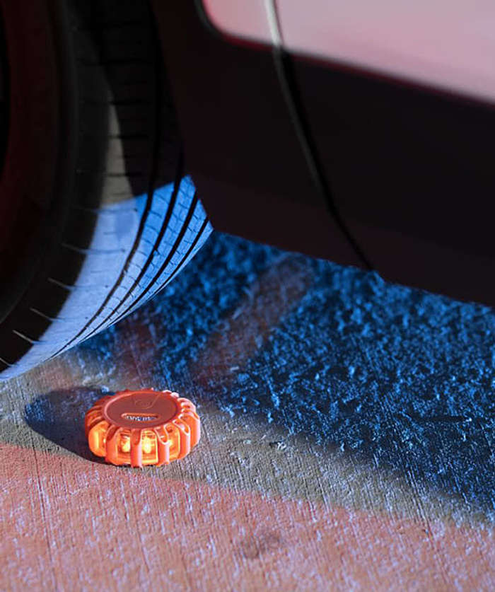 LED Road Flare - Orange 4 LED Road Flare - Orange