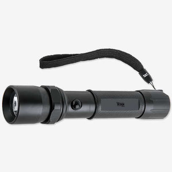 Laser Engraved Basecamp Explorer 2,200 mAh Powerbank Flashlight - Black