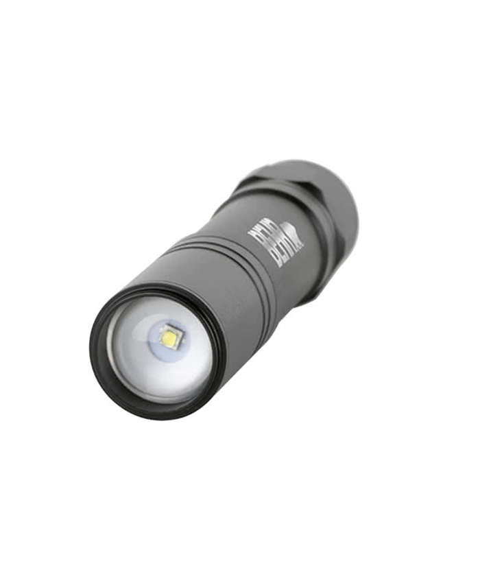 Laser Engraved Basecamp Omega LED Flashlight - Black