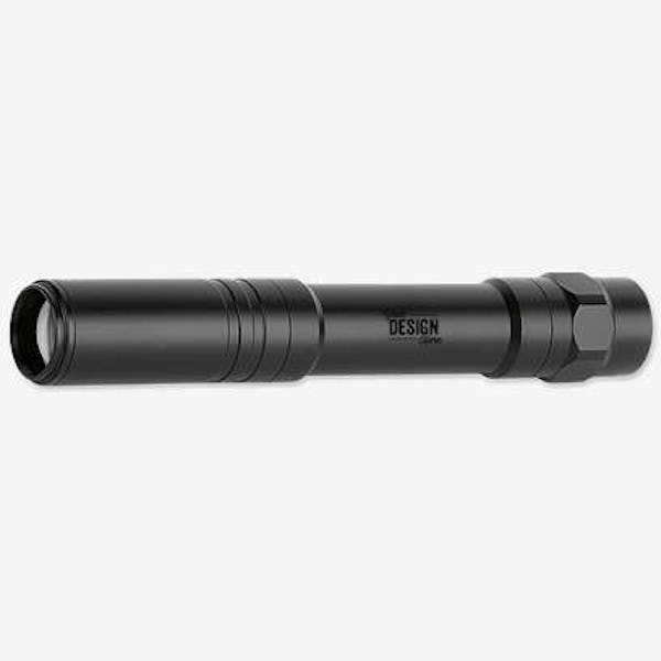 Laser Engraved Basecamp Mega LED Flashlight - Black