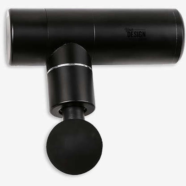 Laser Engraved Kneado Handheld Massage Gun - Black