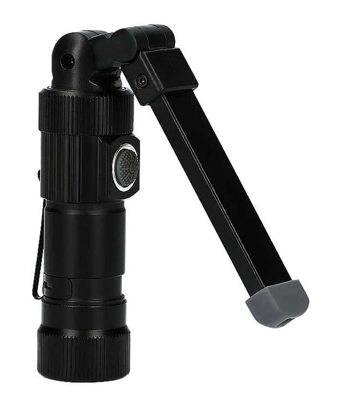 Laser Engraved Mini Eco Work Flashlight - Black 3 Laser Engraved Mini Eco Work Flashlight - Black