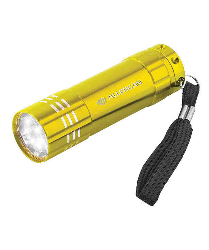 Laser Engraved Renegade Aluminum LED Flashlight - Yellow 3 Laser Engraved Renegade Aluminum LED Flashlight - Yellow