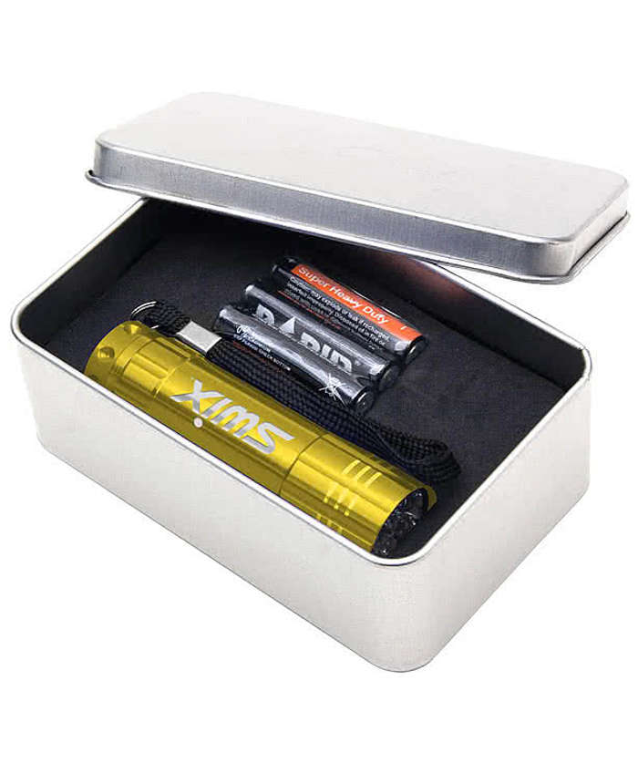 Laser Engraved Renegade Aluminum LED Flashlight - Yellow 4 Laser Engraved Renegade Aluminum LED Flashlight - Yellow