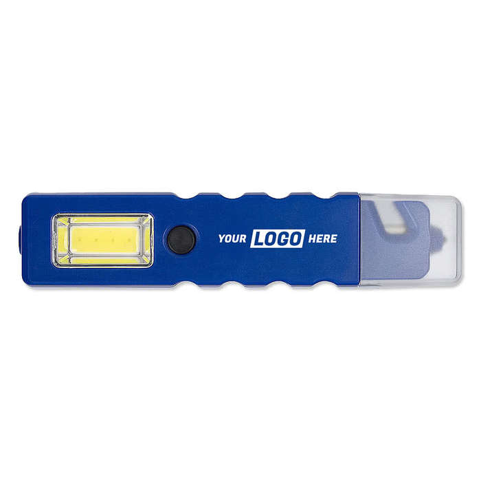 Multi-Function Emergency Auto Hammer with LED Light - Blue