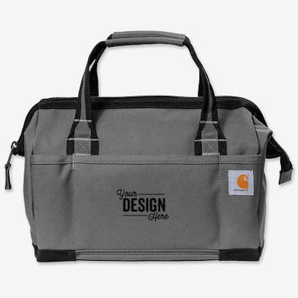 Carhartt Foundry Series 14” Heavy Duty Tool Bag - Grey