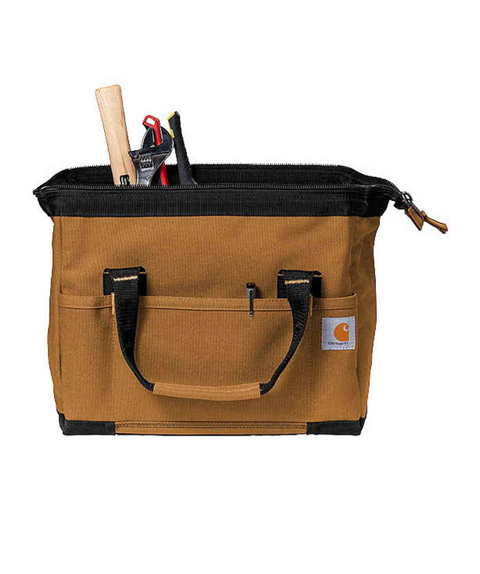 Carhartt Foundry Series 14” Heavy Duty Tool Bag - Grey