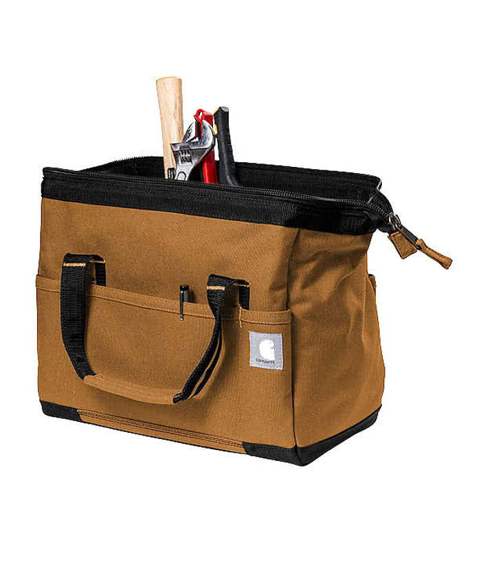 Carhartt Foundry Series 14” Heavy Duty Tool Bag - Grey